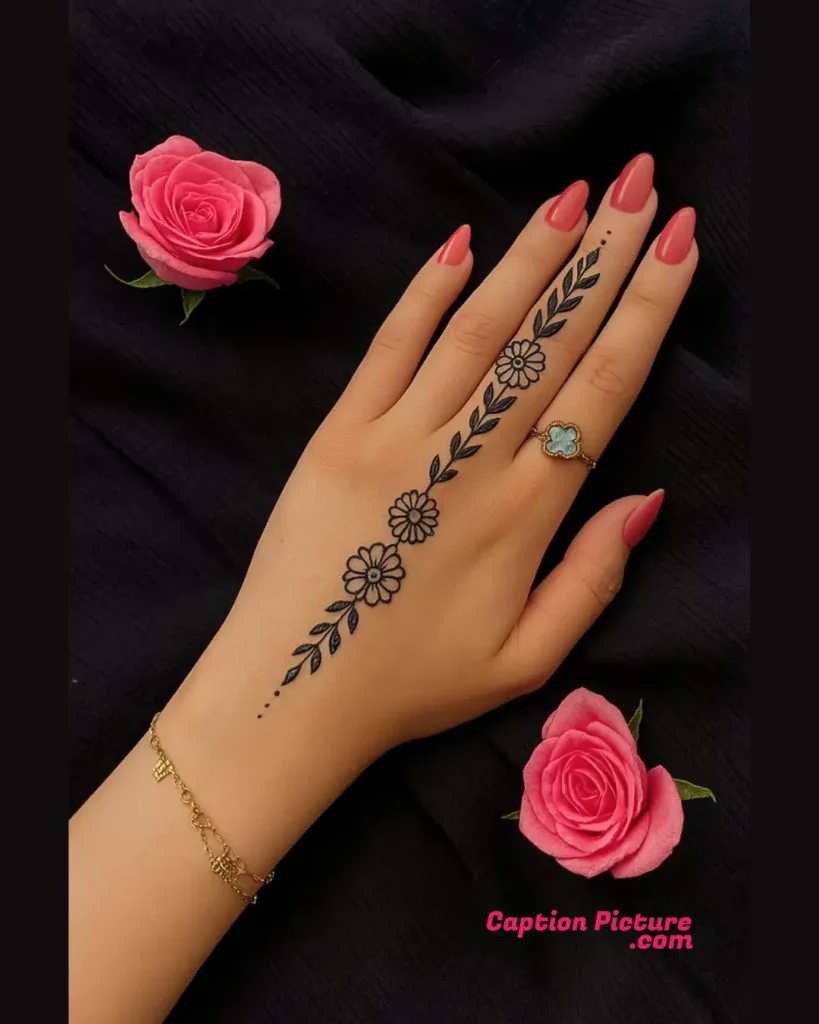 মেহেদী ডিজাইন ২০২৫ পিক সিম্পল