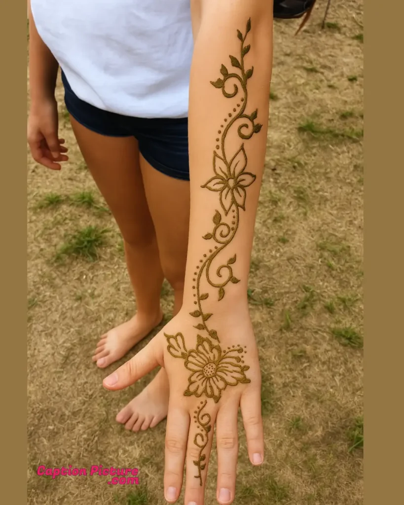 সহজ মেহেদী ডিজাইন ছবি ২০২৫