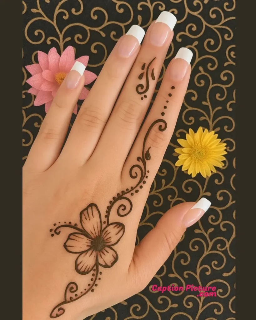 সহজ মেহেদী ডিজাইন ছবি ২০২৫