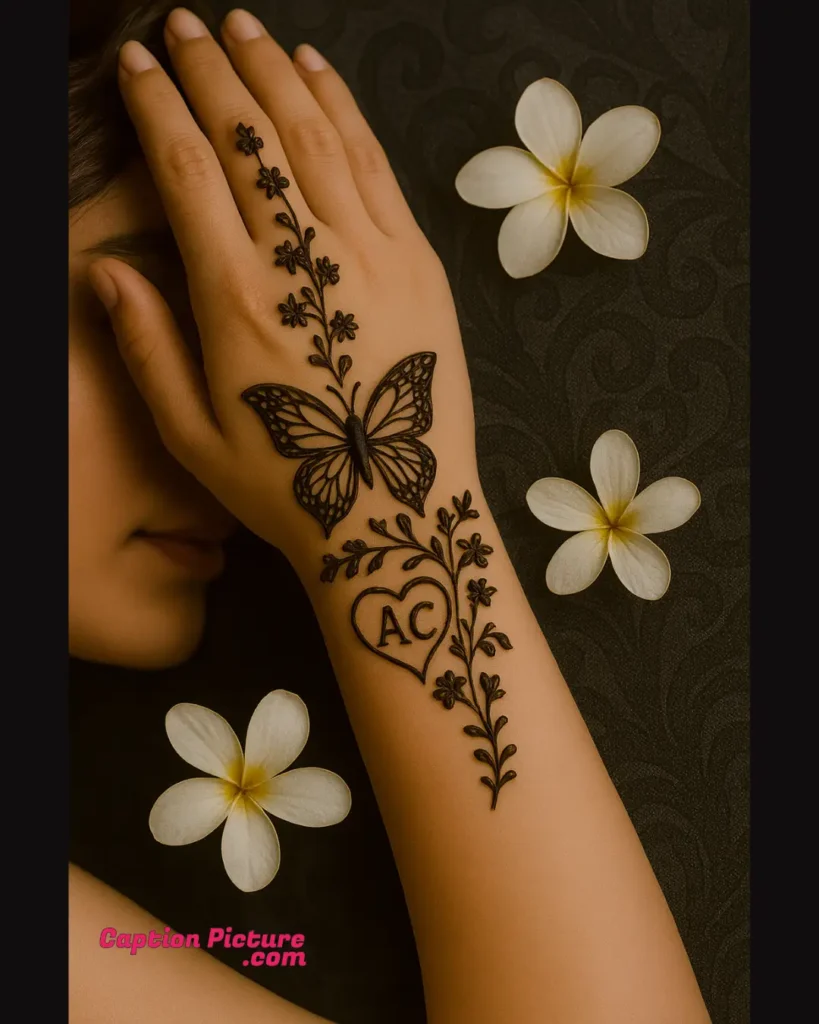 সহজ মেহেদী ডিজাইন ছবি ২০২৫