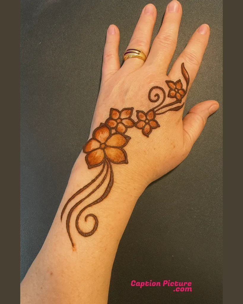 সহজ মেহেদী ডিজাইন ছবি ২০২৫