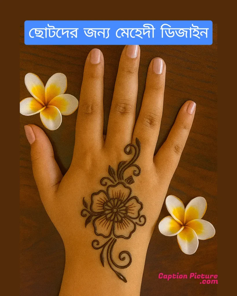 শিশুদের জন্য মেহেদী ডিজাইন