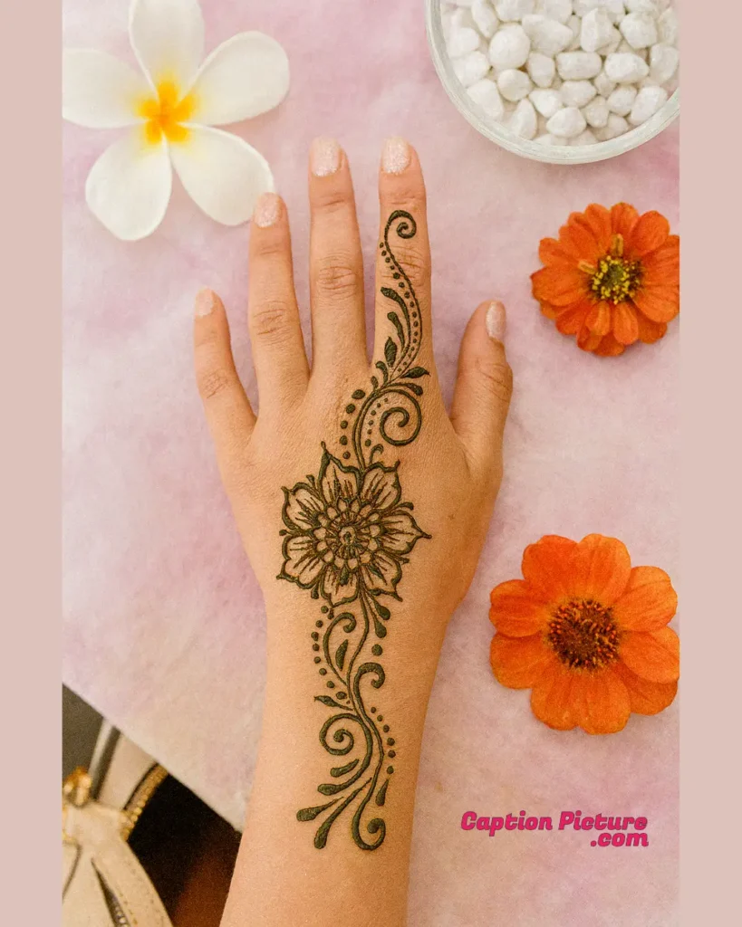 সহজ মেহেদী ডিজাইন ছবি ২০২৫