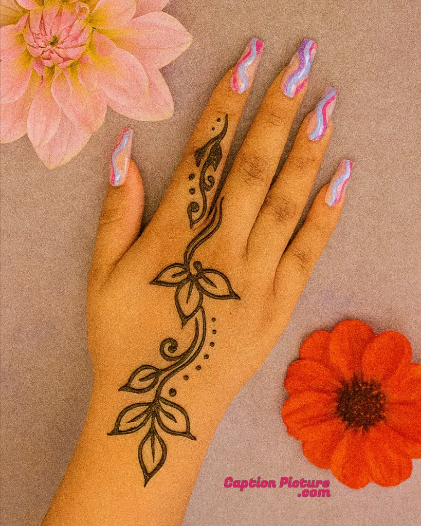 সহজ মেহেদী ডিজাইন ছবি ২০২৫