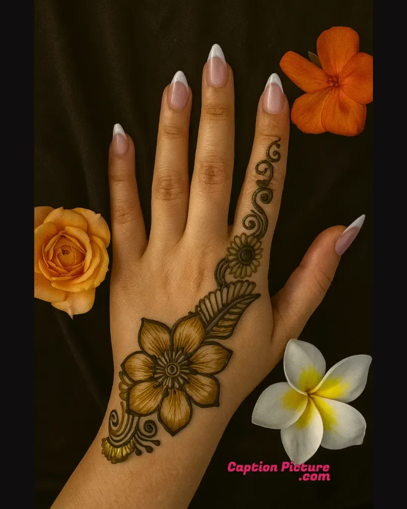 সহজ মেহেদী ডিজাইন ছবি ২০২৫