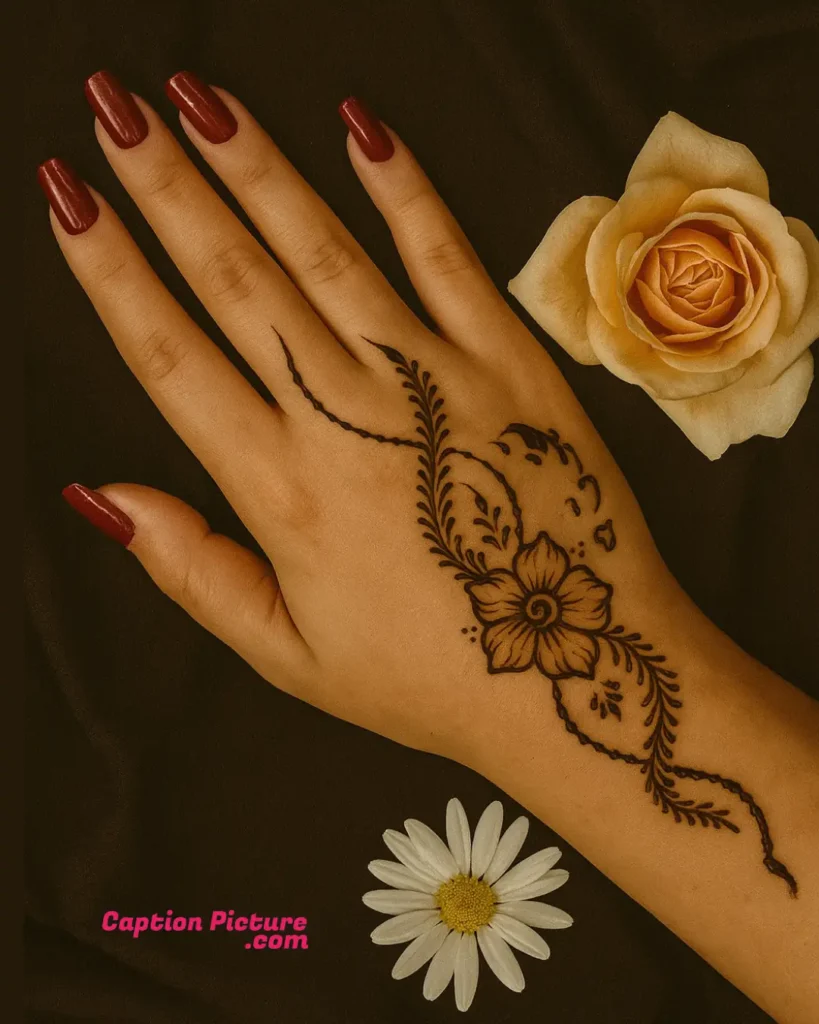 সহজ মেহেদী ডিজাইন ছবি ২০২৫