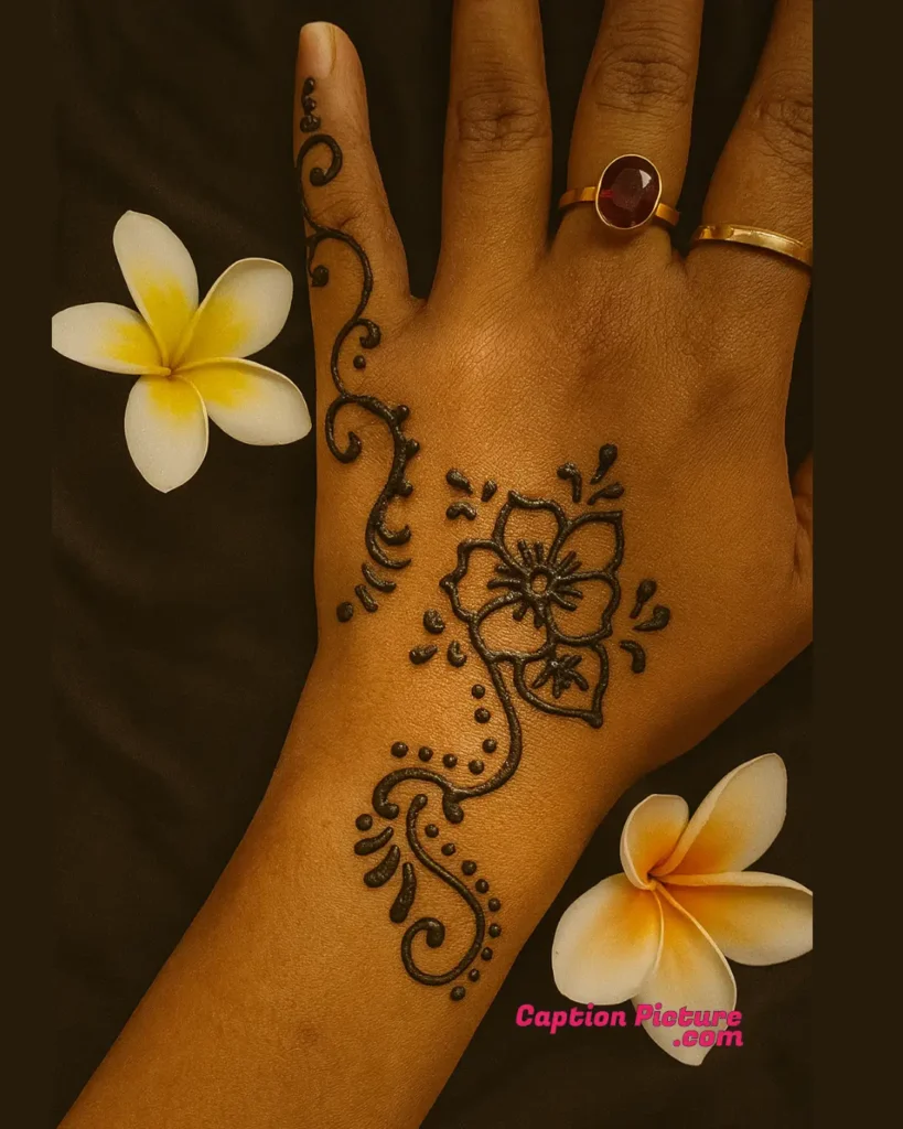 সহজ মেহেদী ডিজাইন ছবি ২০২৫