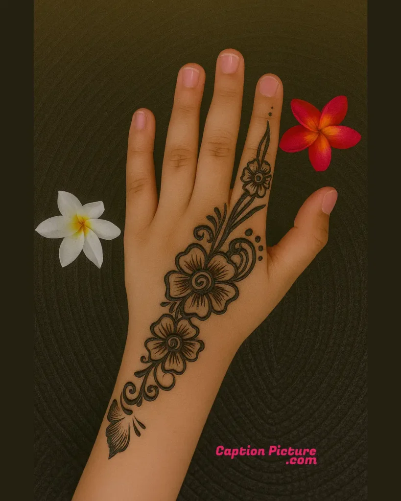 সহজ মেহেদী ডিজাইন ছবি ২০২৫