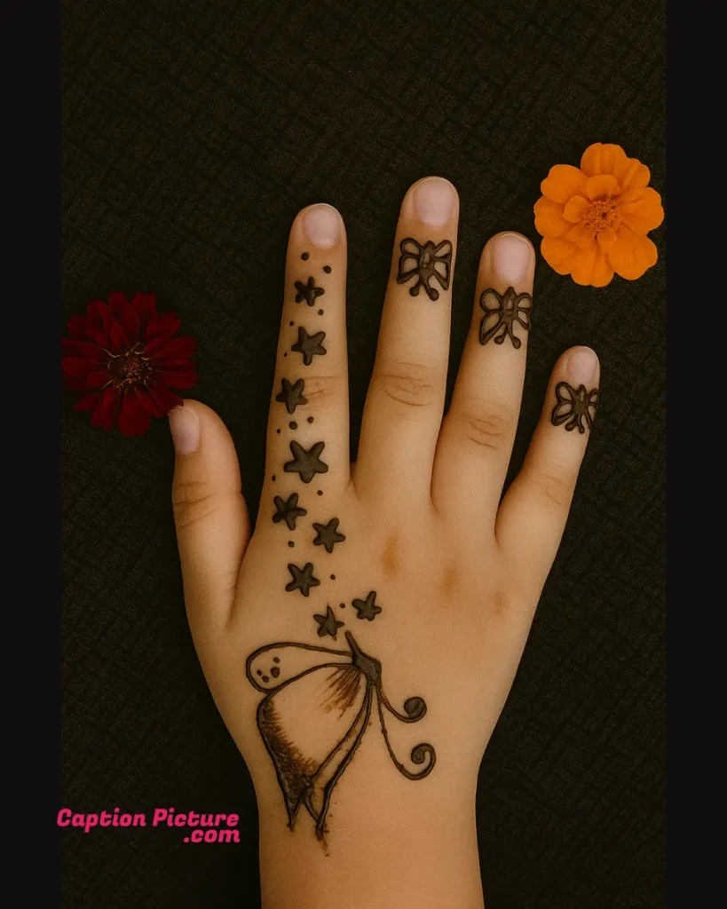 সহজ মেহেদী ডিজাইন ছবি ২০২৫