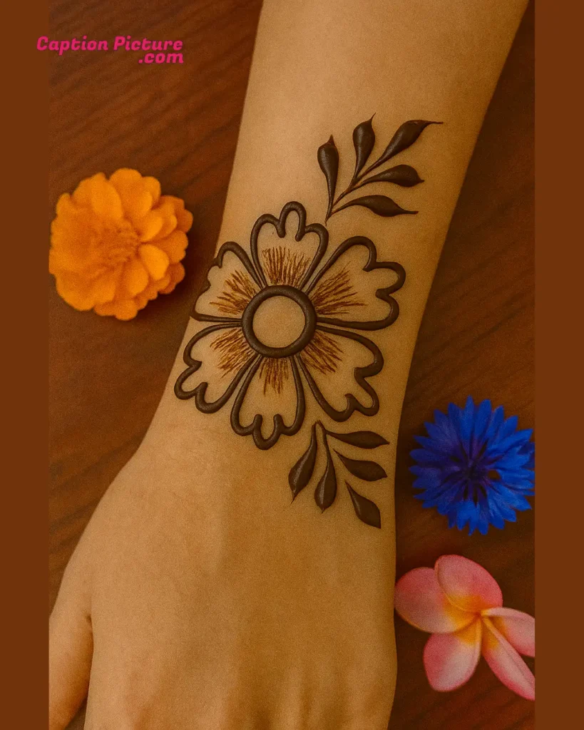 সহজ মেহেদী ডিজাইন ছবি ২০২৫