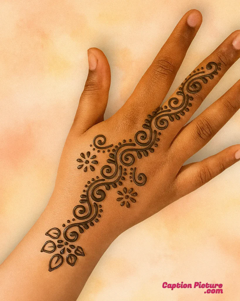 মেহেদী ডিজাইন ২০২৫ পিক সিম্পল