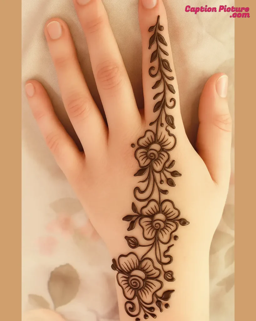 মেহেদী ডিজাইন ২০২৫ পিক সিম্পল