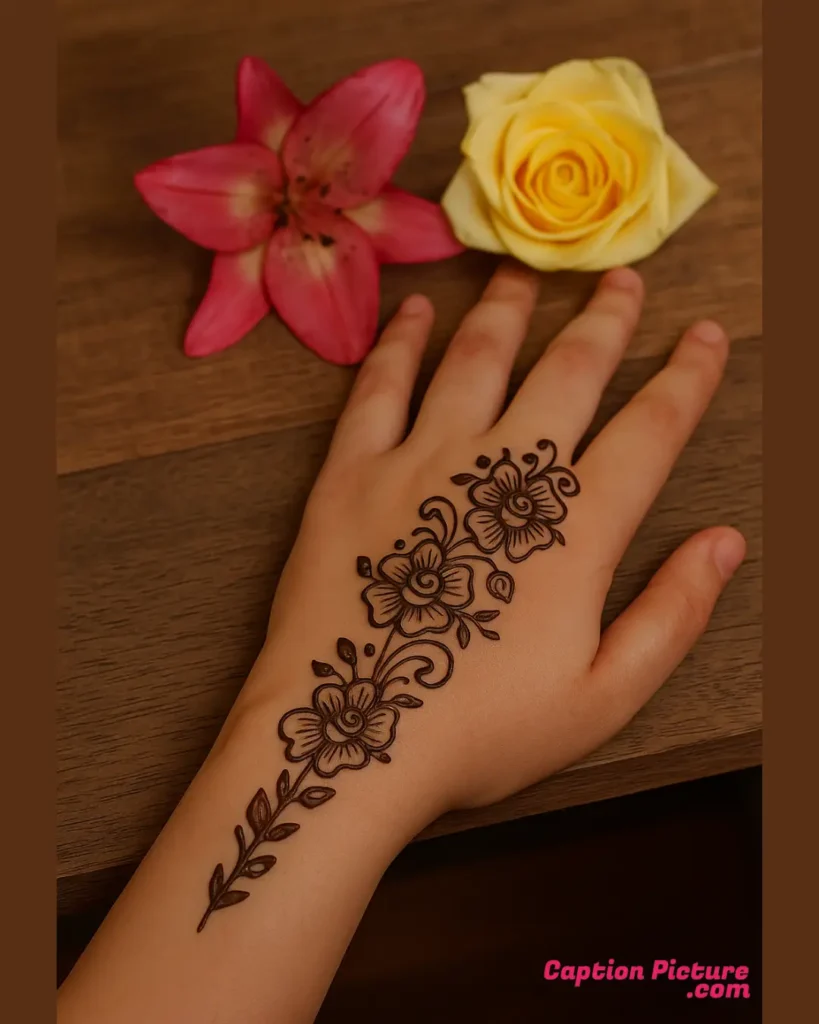 মেহেদী ডিজাইন ২০২৫ পিক সিম্পল