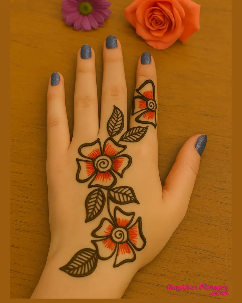 মেহেদী ডিজাইন ২০২৫ পিক সিম্পল