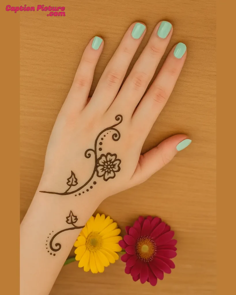 মেহেদী ডিজাইন ২০২৫ পিক সিম্পল