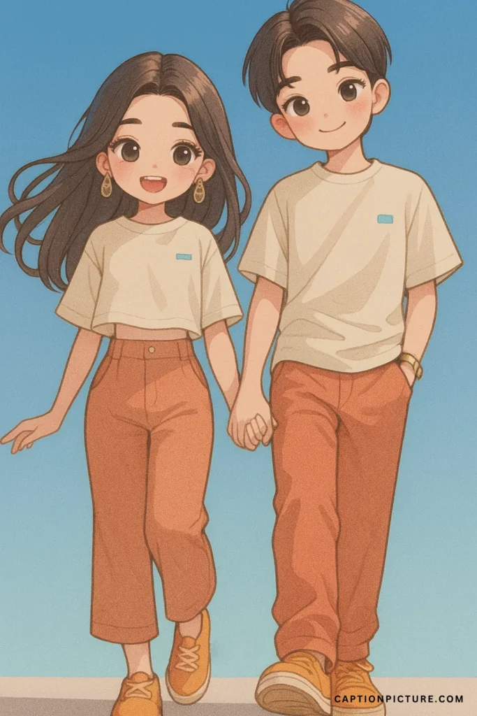 রোমান্টিক কার্টুন পিক ছেলে মেয়ে