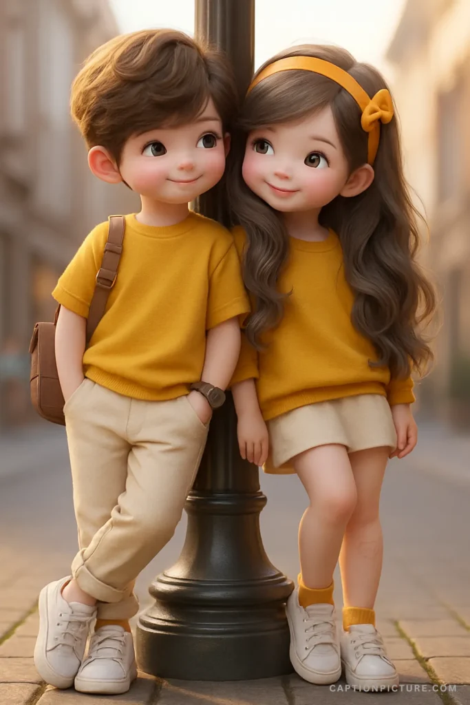 রোমান্টিক কার্টুন পিক ছেলে মেয়ে