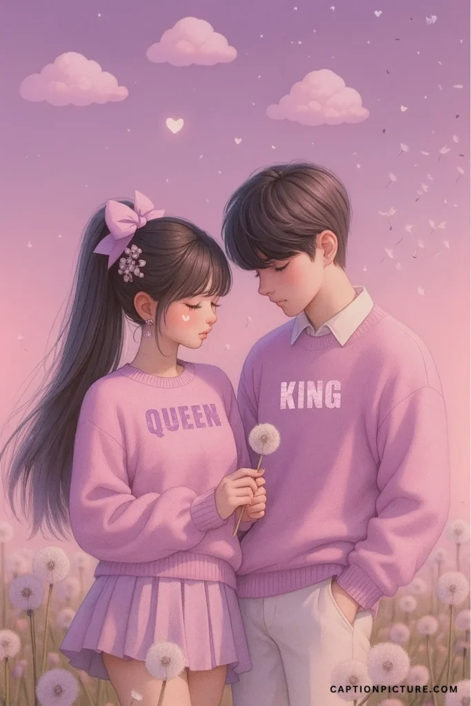 রোমান্টিক কার্টুন ও এনিমে পিক ছেলে মেয়ে