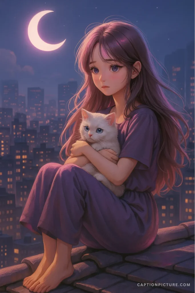 কার্টুন ও এনিমে পিক মেয়েদের কষ্টের