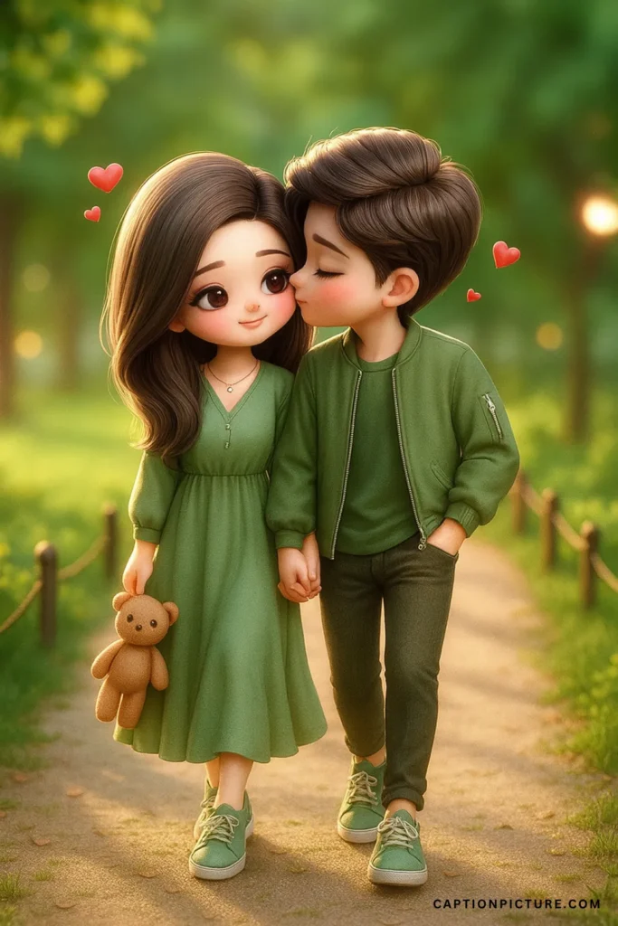 রোমান্টিক কার্টুন পিক ছেলে মেয়ে