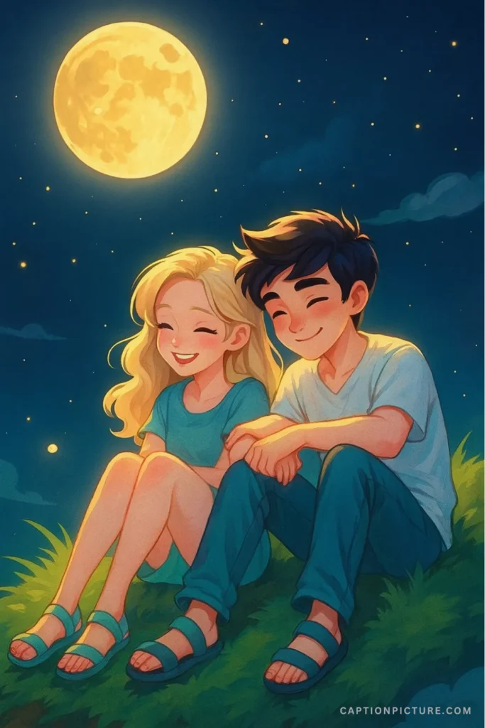 রোমান্টিক কার্টুন ও এনিমেশন পিক ছেলে মেয়ে