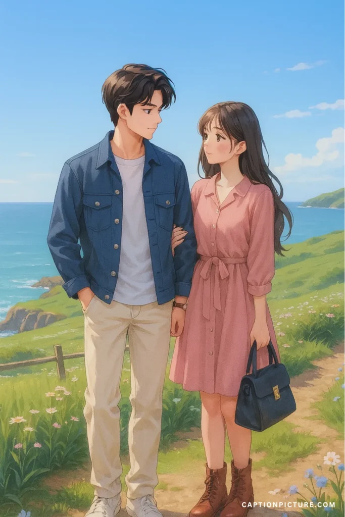 রোমান্টিক এনিমে ও কার্টুন পিক ছেলে মেয়ে