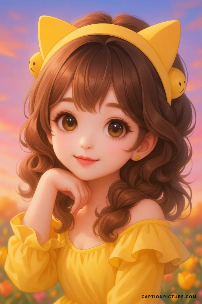 কিউট এনিমে পিক মেয়েদের 