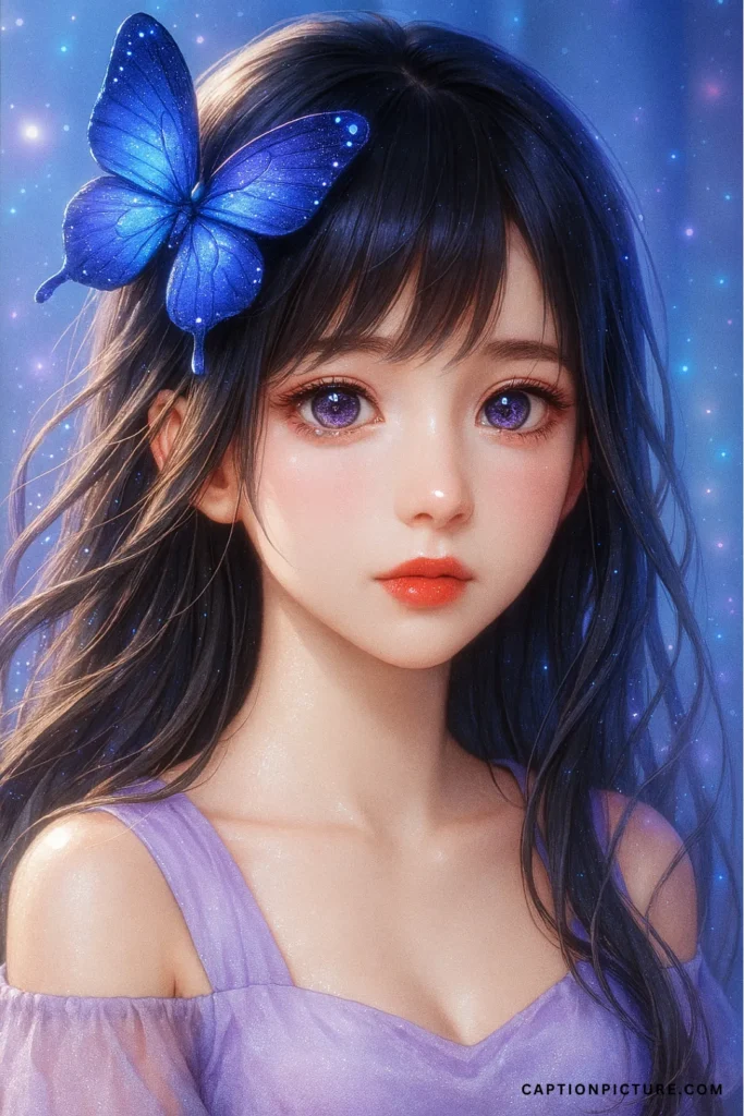 কিউট এনিমে পিক। সুন্দর কার্টুন পিক